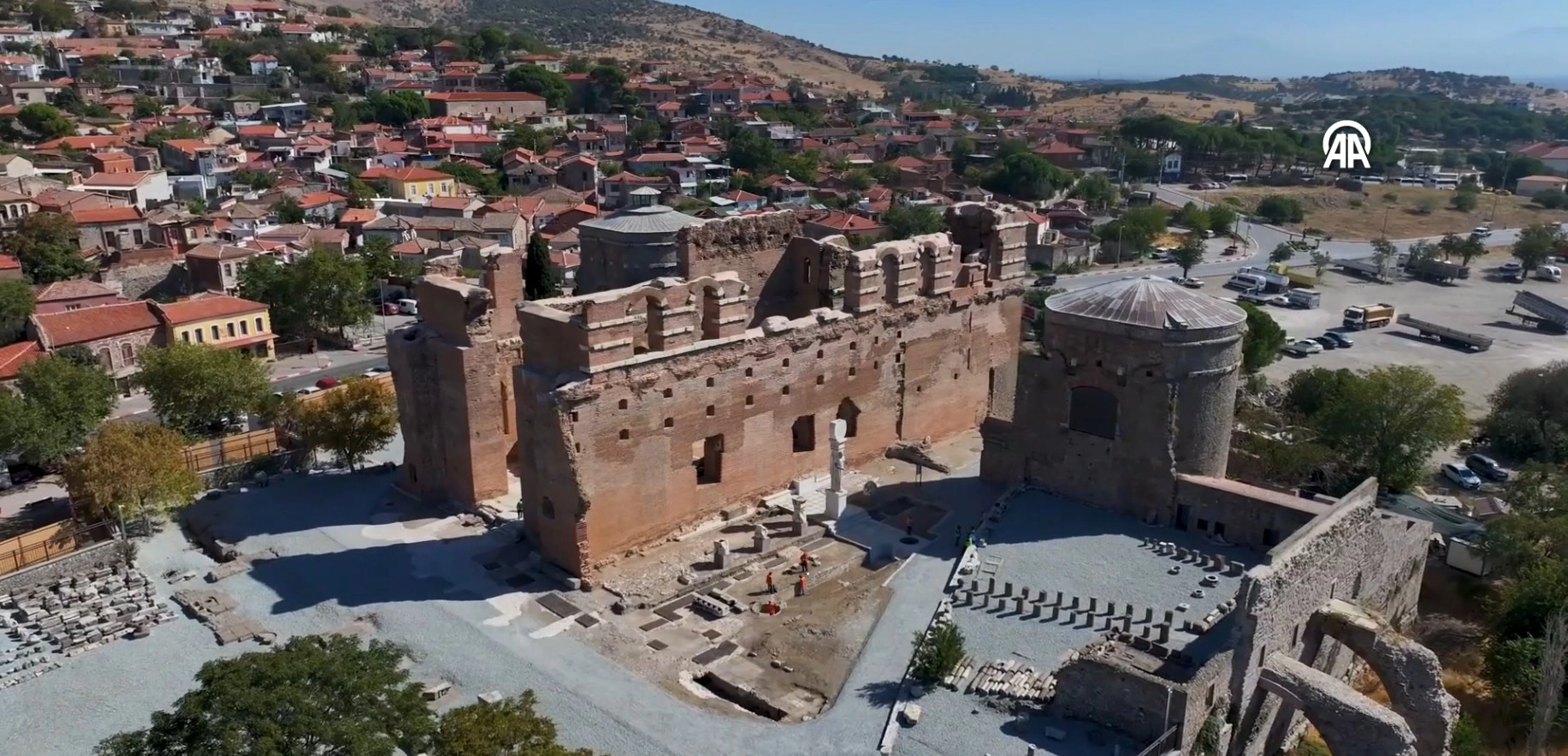 Pergamon'un Kızıl Avlu'su restorasyonun ardından ziyarete açılacak