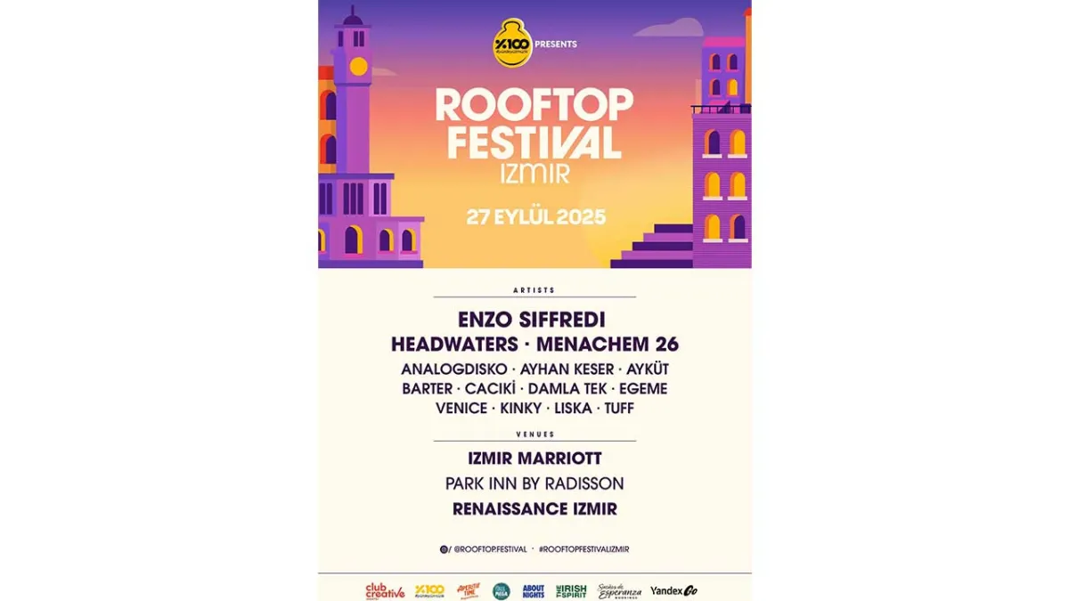 Rooftop Festival İzmir geri dönüyor: Müzik, manzara ve eğlence gökyüzüne taşınıyor haberinin görseli