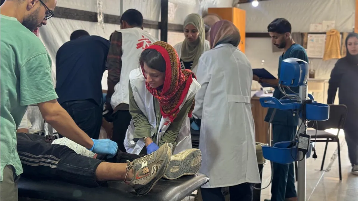 Sınır Tanımayan Doktorlar Gazze’den çekildi: Can güvenliği kalmadı haberinin görseli