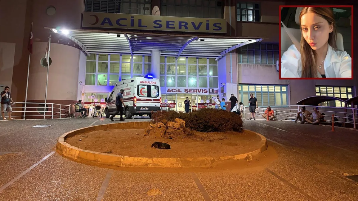 Aydın’da restoranda yemek yiyen genç kadına yorgun mermi isabet etti haberinin görseli