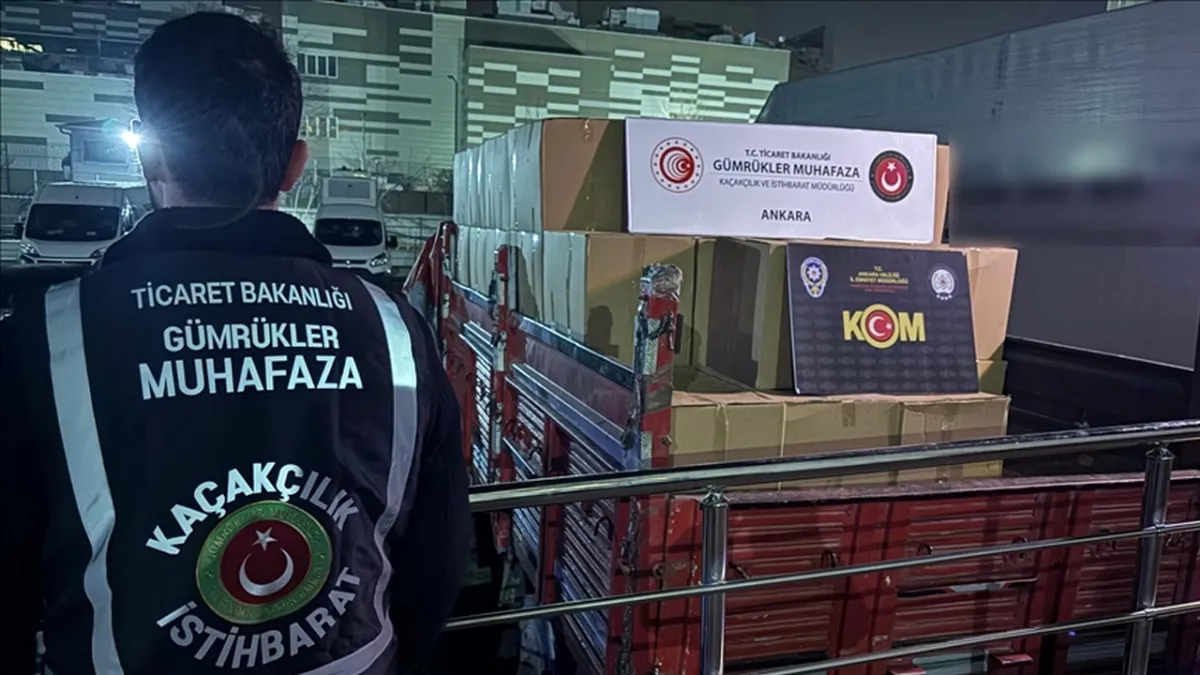 Gümrüklerde 9 ayda 74,8 milyar liralık kaçak eşya ele geçirdi haberinin görseli