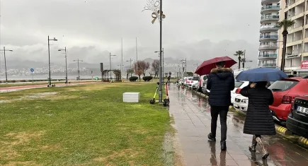 Meteoroloji uyardı: İzmir haftaya sağanak ile başlayacak
