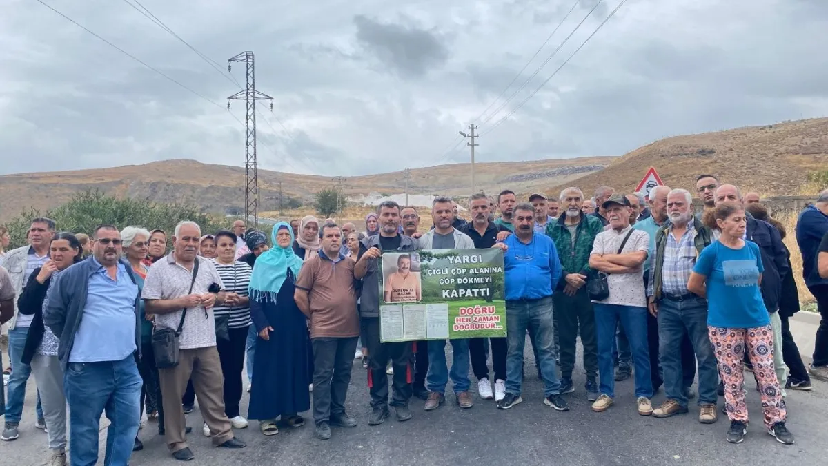 Harmandalı’nda heyelan alarmı: Halk yine eylemde haberinin görseli
