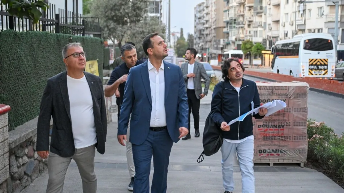 Bornova’da trafik ve peyzajda büyük dönüşüm: Mustafa Kemal caddesi yenileniyor haberinin görseli