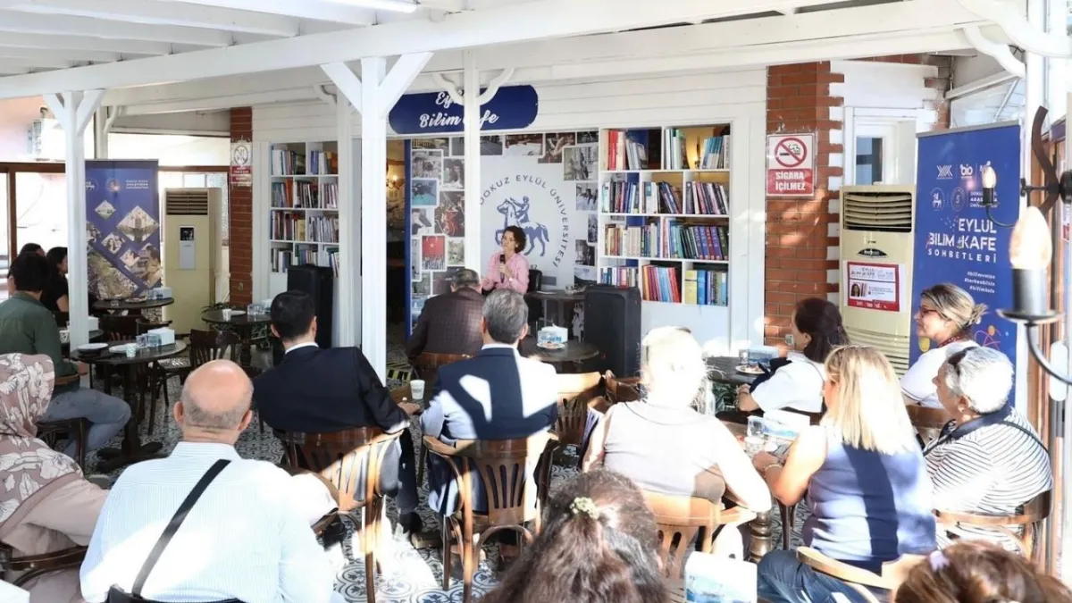 Eylül Bilim Kafe’de sağlık sohbeti: Çocuk hastalıklarına dair bilimsel ipuçları haberinin görseli