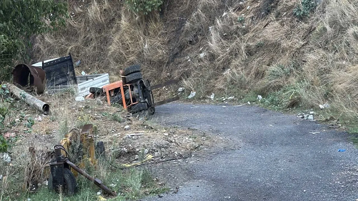 Forklifti kurtarmak isterken canından oldu haberinin görseli