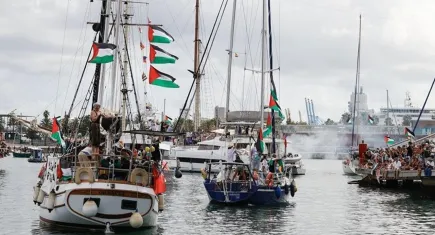 İzmir'den Küresel Sumud Filosu'na destek