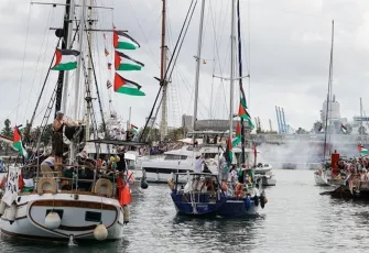 İzmir'den Küresel Sumud Filosu'na destek