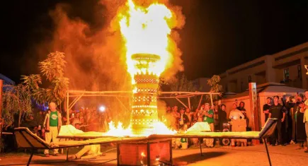 Menemen çömleği Özbekistan’da yoğun ilgi gördü