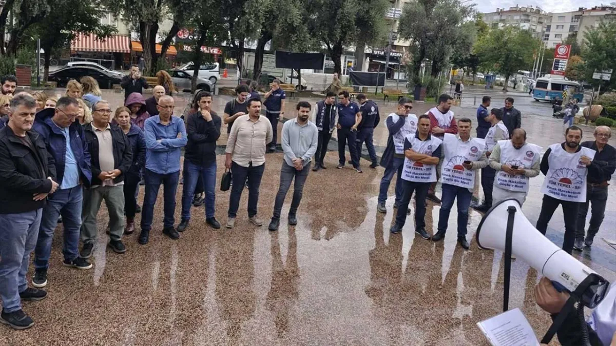 Buca Belediyesi’nde iş bırakma eylemi haberinin görseli