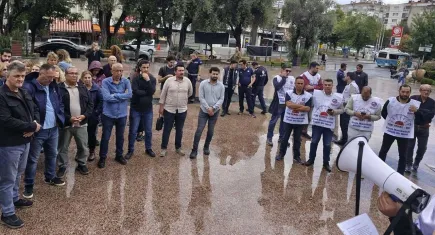 Buca Belediyesi’nde iş bırakma eylemi
