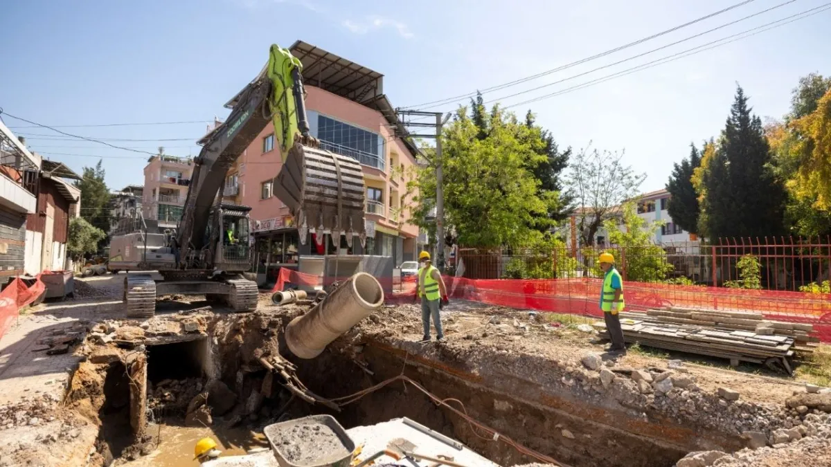 İzmir’de 70 milyonluk yatırım: Bayraklı’da taşkın riski tarihe karışıyor! haberinin görseli