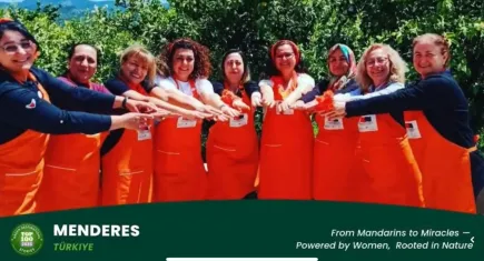 Menderes’ten dünya listesine: Turuncu eller kadın girişimcileri “Green Destinations” ödülünü aldı