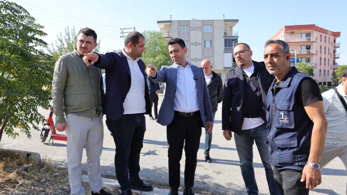 Başkan Önal&#039;dan saha mesaisi... Projeleri inceledi, vatandaşlarla buluştu haberinin görseli