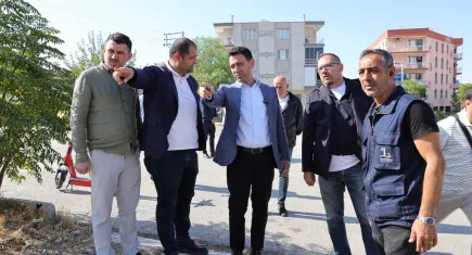 Başkan Önal'dan saha mesaisi... Projeleri inceledi, vatandaşlarla buluştu