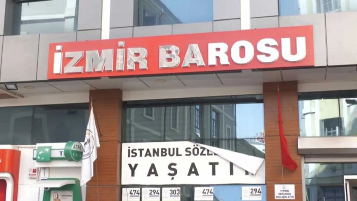 İzmir Barosu’ndan İsrail’in SUMUD Filosu müdahalesine tepki: Hukuki ve vicdani tarafı yok! haberinin görseli