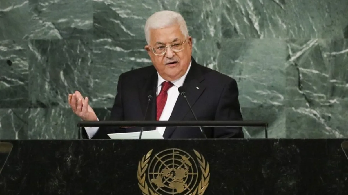 Mahmud Abbas’tan tarihi adım: Filistin için 3 ayda geçici anayasa hazırlığı haberinin görseli