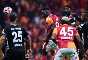 Rams Park’ta kazanan çıkmadı: Galatasaray 10 kişi kaldığı derbide Beşiktaş ile berabere kaldı