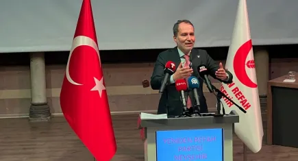 YRP Lideri Erbakan: “Filistin’i tanımayan hiçbir plan barış getiremez”