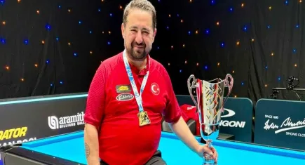 2025 Büyük Erkekler 10 Top Avrupa Şampiyonu Ferdi Özdemir