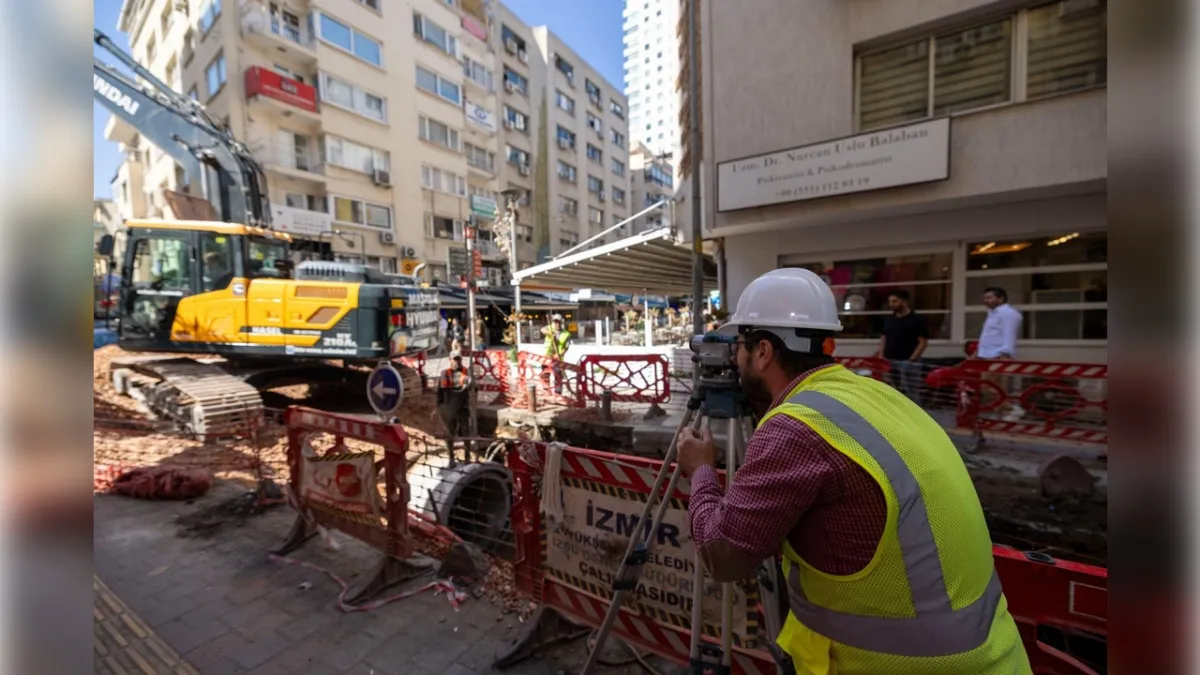 Alsancak’ın altyapısı yenileniyor: 250 milyon liralık dev proje haberinin görseli