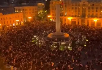 Gürcistan’da düzenlenen protestolarda 21’i polis olmak üzere 27 kişi yaralandı
