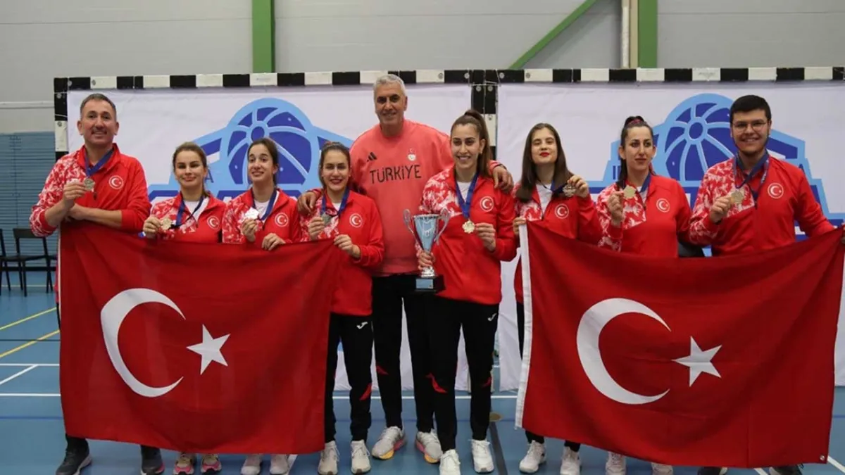 Kadın Goalball Milli Takımı, 4’üncü kez Avrupa Şampiyonu oldu haberinin görseli