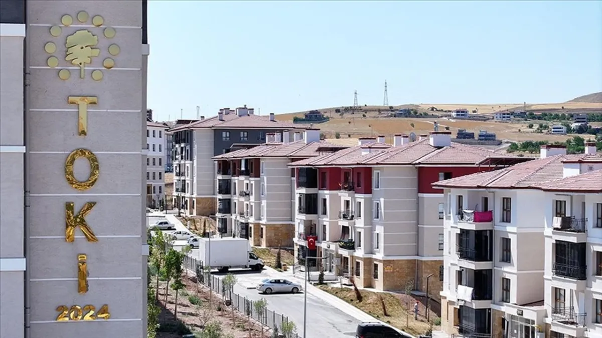 TOKİ sayesinde 1 milyon 740 bin aile ev sahibi oldu haberinin görseli