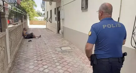 Üzerine tiner döktü, kendini yakmaya çalıştı: 1 saatte ikna edildi! 