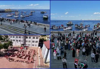 Yurt genelinde Küresel Sumud Filosu’na destek 