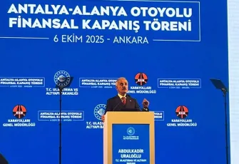 Bakan Uraloğlu: Antalya-Alanya Otoyolu modern mühendisliğin örneklerinden biri olacak