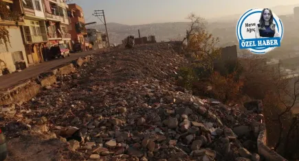 Bayraklı Çiçek Mahallesi ‘heyelan riski ihmaline’ kurban gidiyor
