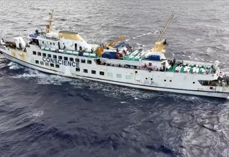 Gazze’ye Yol Alan Özgürlük Filosu kırmızı bölgeye yaklaşıyor: Aktivistler müdahaleye hazır