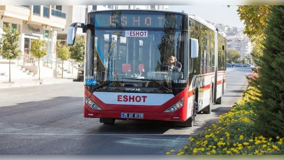 Altyapı çalışması ESHOT’un seferlerini etkiledi haberinin görseli