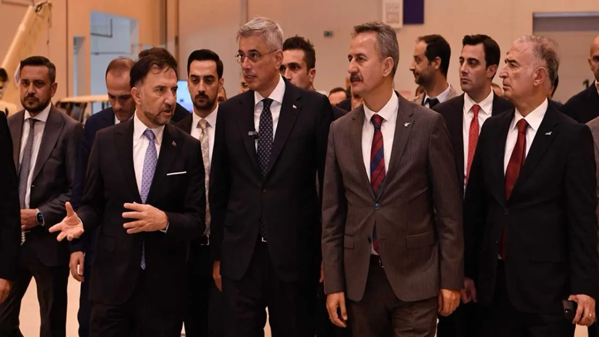 Bakan Memişoğlu, TUSAŞ tesislerini ziyaret etti haberinin görseli