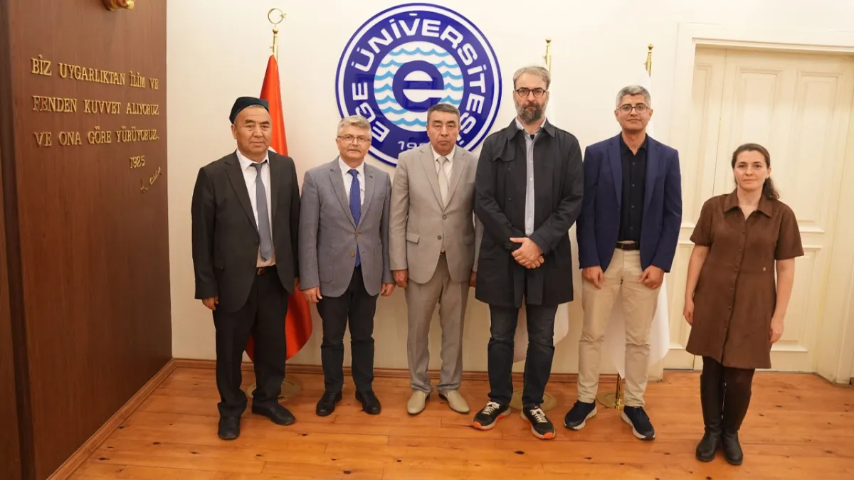 Ege Üniversitesi, Özbekistan ile bilimsel köprüler kuruyor haberinin görseli