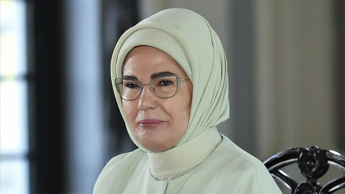 Emine Erdoğan Ankara’daki Filistin konserine katılacak haberinin görseli