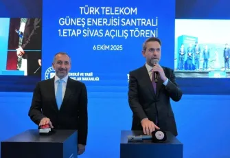 Türk Telekom Sivas’taki dev güneş enerjisi santralini 5G ile açtı