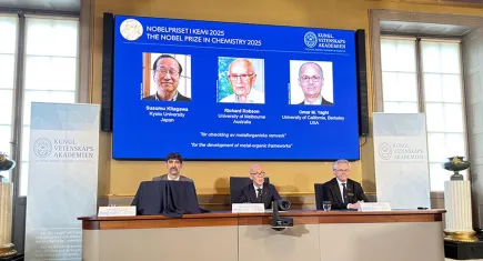 2025 Nobel Kimya Ödülü sahiplerini buldu