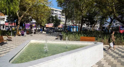 Beyazıt Aykut Parkı baştan sona yenilendi