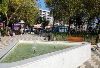 Beyazıt Aykut Parkı baştan sona yenilendi