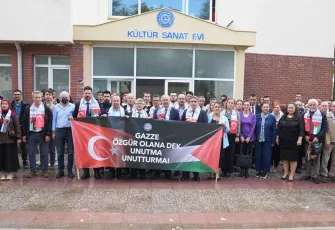 Ege Üniversitesinde 'Gazze’nin Kutsal Direnişi' paneli
