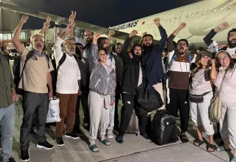 Küresel Sumud Filosu aktivisti 15 Türk İstanbul'da