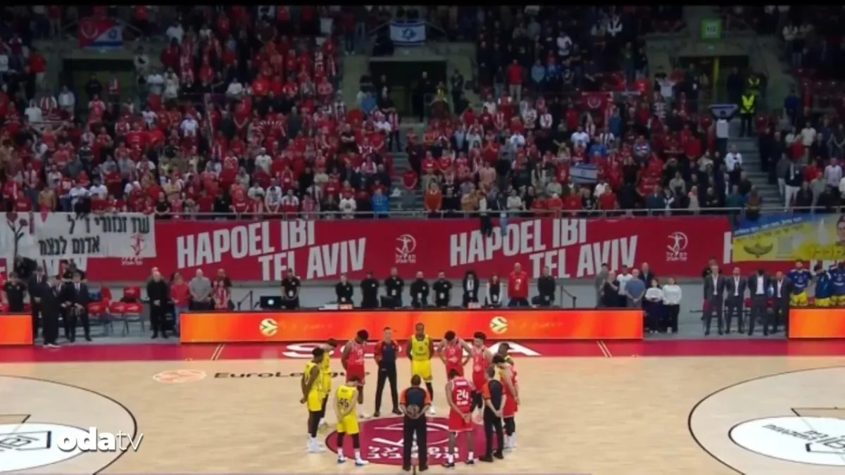 Avrupa basketbolunda tartışmalı anma: İsrail’e saygı duruşu gündem oldu haberinin görseli