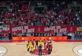 Avrupa basketbolunda tartışmalı anma: İsrail’e saygı duruşu gündem oldu