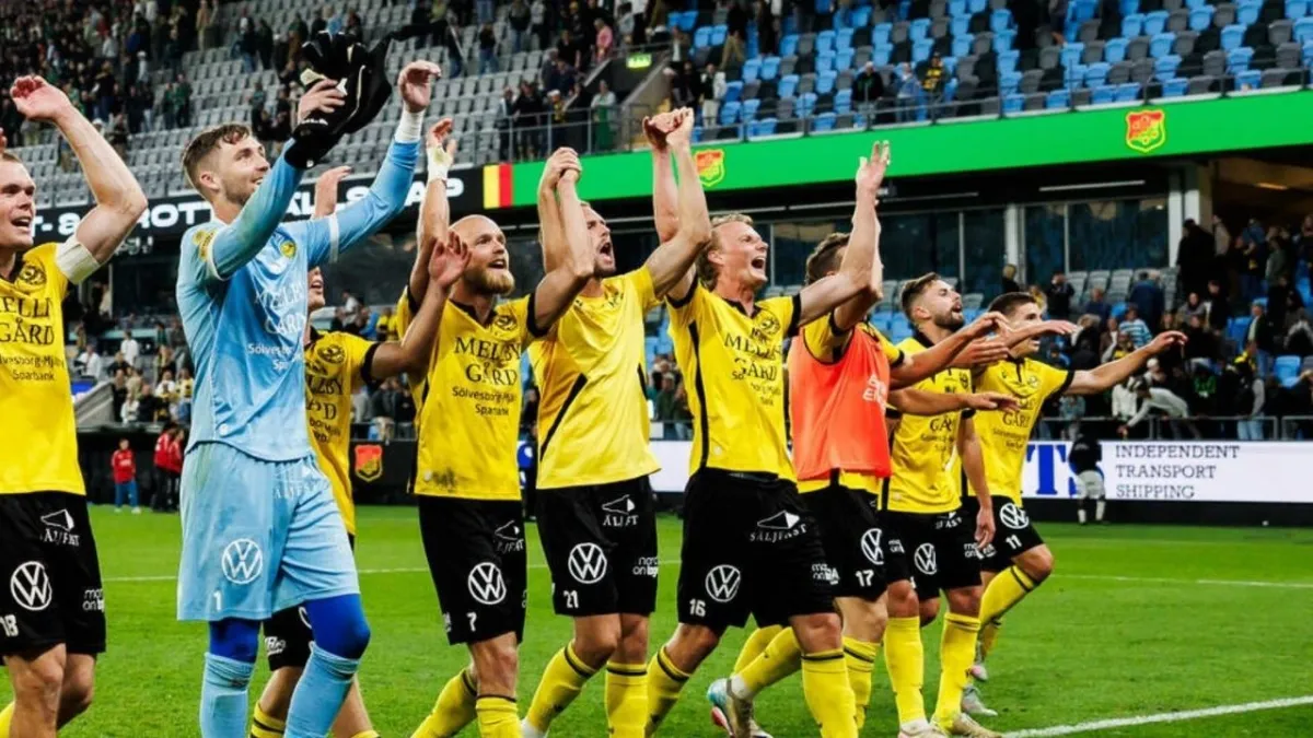 İsveç 1. Futbol Ligi’nde Mjallby tarihi bir rekora koşuyor haberinin görseli