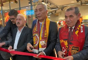 Mardin’de Galatasaray coşkusu: Dursun Özbek GSSTORE mağazasını açtı