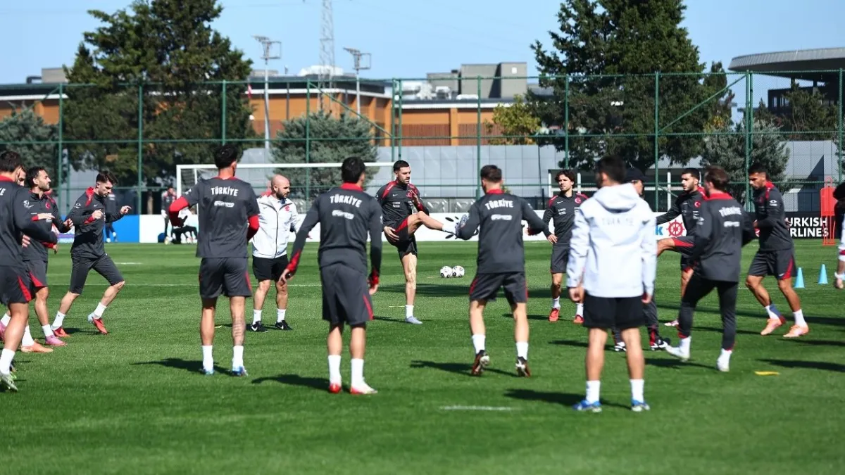 A Milli Takım, Dünya Kupası elemeleri için Sofya’ya hazır: Bulgaristan maçı öncesi son prova haberinin görseli