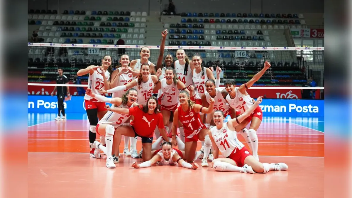 Aras Kargo çeyrek final vizesini kaptı haberinin görseli