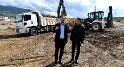 Bornova’da atıl alan Misket Üzümü bağına dönüştürülüyor